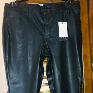 Faux Leather Pants